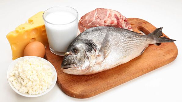 productos con proteínas y aminoácidos
